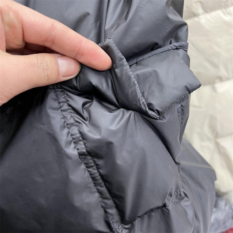 Invierno otoño mujer cuello alto Color sólido sin mangas chaleco cálido chaqueta señoras Chic pato blanco abajo abrigo