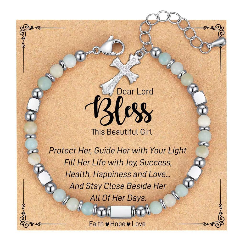 Bracelet de Couple Bohème 4MM: Pierre Naturelle Perlée avec Turquoise Zèbre Poudre et Acier Inoxydable