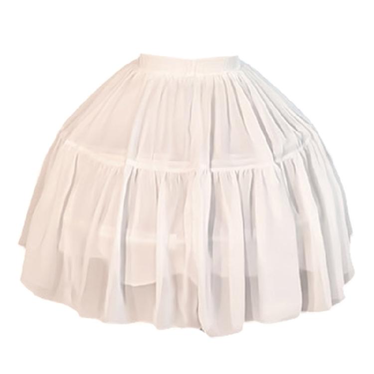 Girls Formal Dress Hoop Slip Breathable Flexible Steel Support Layer For Pageants Photoshoots Event