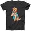 Generisches Niedliches Golden Retriever Hundetattoo Ich Liebe Mama Goldener Liebhaber T-Shirt Sweatshirt Hoodie für Männer Frauen Kinder Hergestellt in Kanada