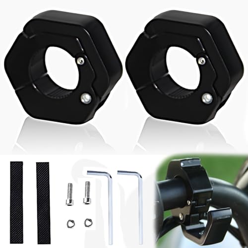 

Крючки на руль TerraShine, 2 штуки, Крючки для шлема, Крючки-кронштейны, Складные, Грузоподъемность 50 кг, Защита от опрокидывания, Прочные, Для мелких предметов, Велосипеды