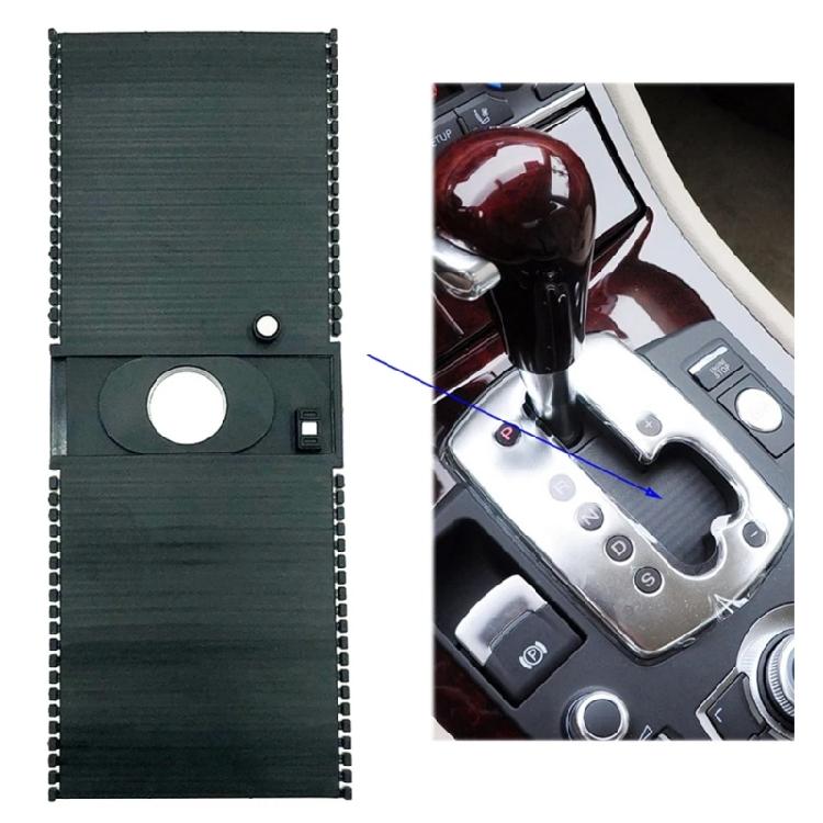 Center Gear Lever StripsSelector Console Blind Cover Caps Trim For D3 4E1713187A