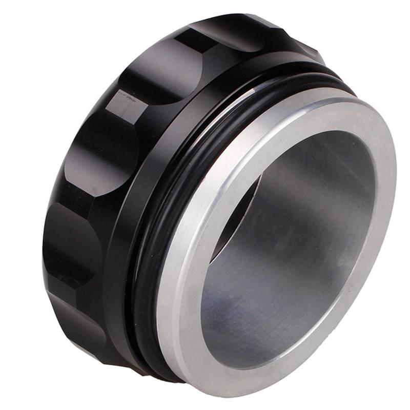 Powerful Universal Car Modified Weld On Oil Fuel Tank Cap Water Tank Cover Filler Neck And Cap Car Modification Accessories Black 2 Inch