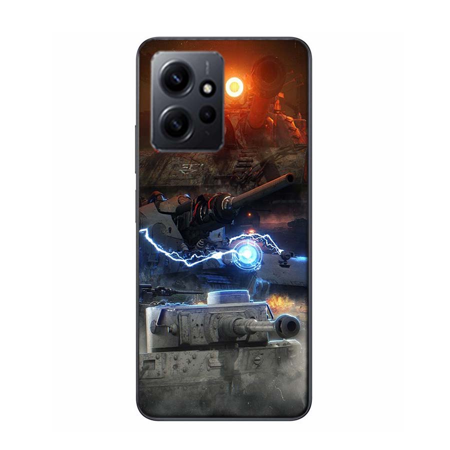 World Of Tanks Game Phone Case For Redmi Note 14 15 Pro 5G 13 12 Pro Plus 11 11T 11E 11S 10 Pro 10S 9 9S Cover Cell Clear TPU Ca