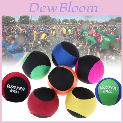 Bunte hüpfende Wasserball aus TPR-Material, 6 cm Durchmesser, für Strandspaß und Massage