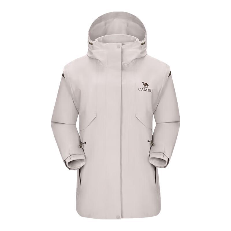 

Camel Women s 3-in-1 Fleece Windproof Waterproof Jacket L