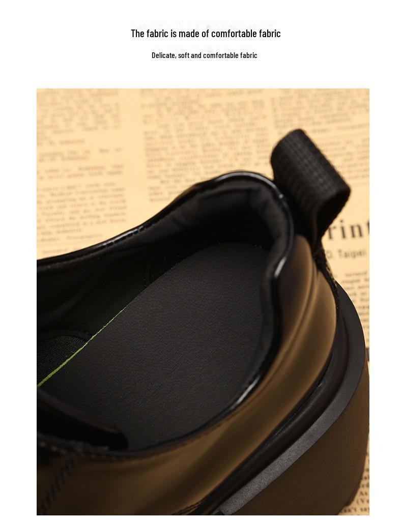 SJN939-7 Damskor med tjock sula och plattform - Höst 2024 Trendiga höjdökande skor med mjuk sula