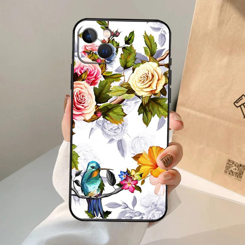 Hummingbird Phone Case For iPhone 17 Air 16 15 14 13 12 11 Pro Max 12 13 Mini 15 16 Plus 16e Cover Coque