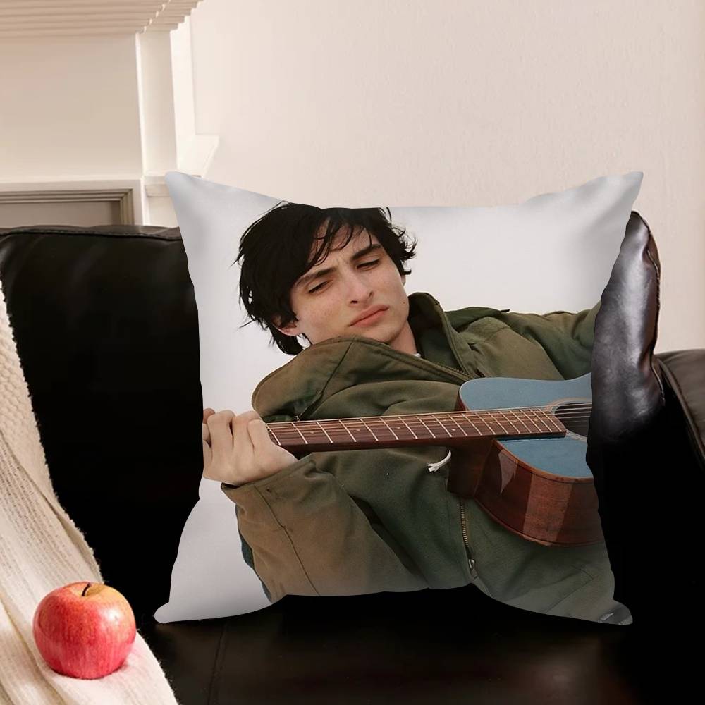 Finns-N Young Actor W-Wolfhard Pillowcase For Sofa Room Office Decor Printing Protector Cushion Cover Valentine Gift Custom