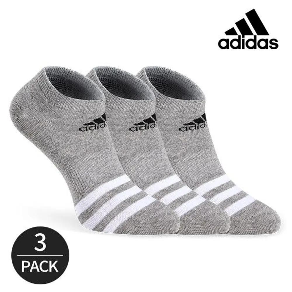 adidas Women s Three-Stripe Contrast Sneakers 3P_GY FREE