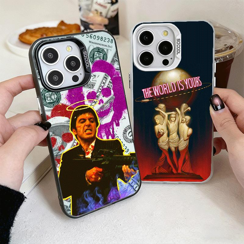 Scarface 1983 Al Pacino Shockproof Phone Case for iPhone 17 Air 16 16E 15 Pro Max 14 Plus 13 Mini 12 Back Cover Anti Fall Fundas