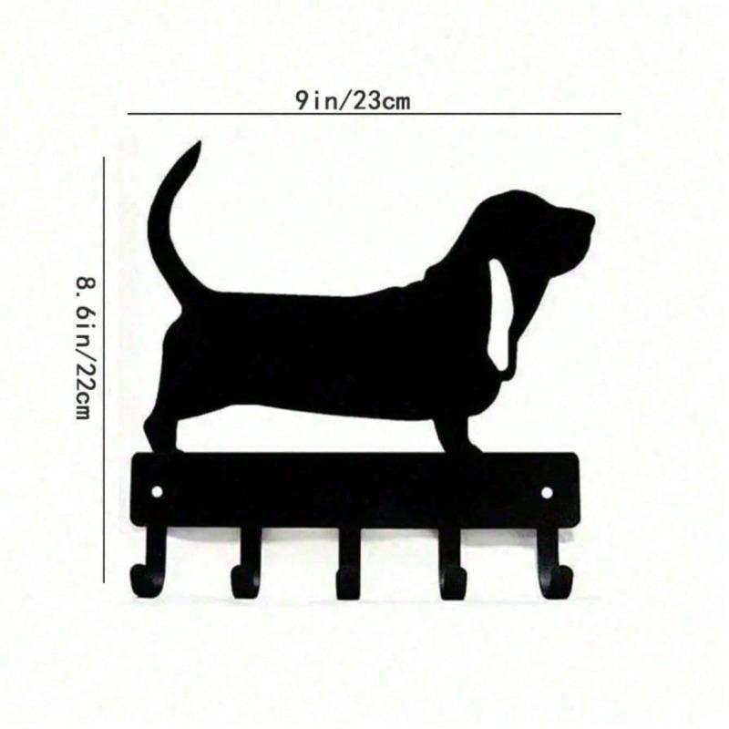 

Adhesive Pet Wall Hooks Easy Install Pet Organizer Boho Farmhouse Decor Gift TY2048-9in