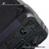 Model 00 Handheld Texas Hold'em Chip Case with 10 Black Chips, Code K300, Thickened Aluminum Alloy, Pull Rod Design.
