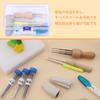 Dennty Felting Needles, Felting Tools, Felting Needle Set, 8 Wool Felting Needles with Wooden Handles, Beginner's Kit, Craft Tools