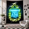 Wall TapestryArgentina National Team Art Hanging Cloth Decorative Background Cover for Room Decoration