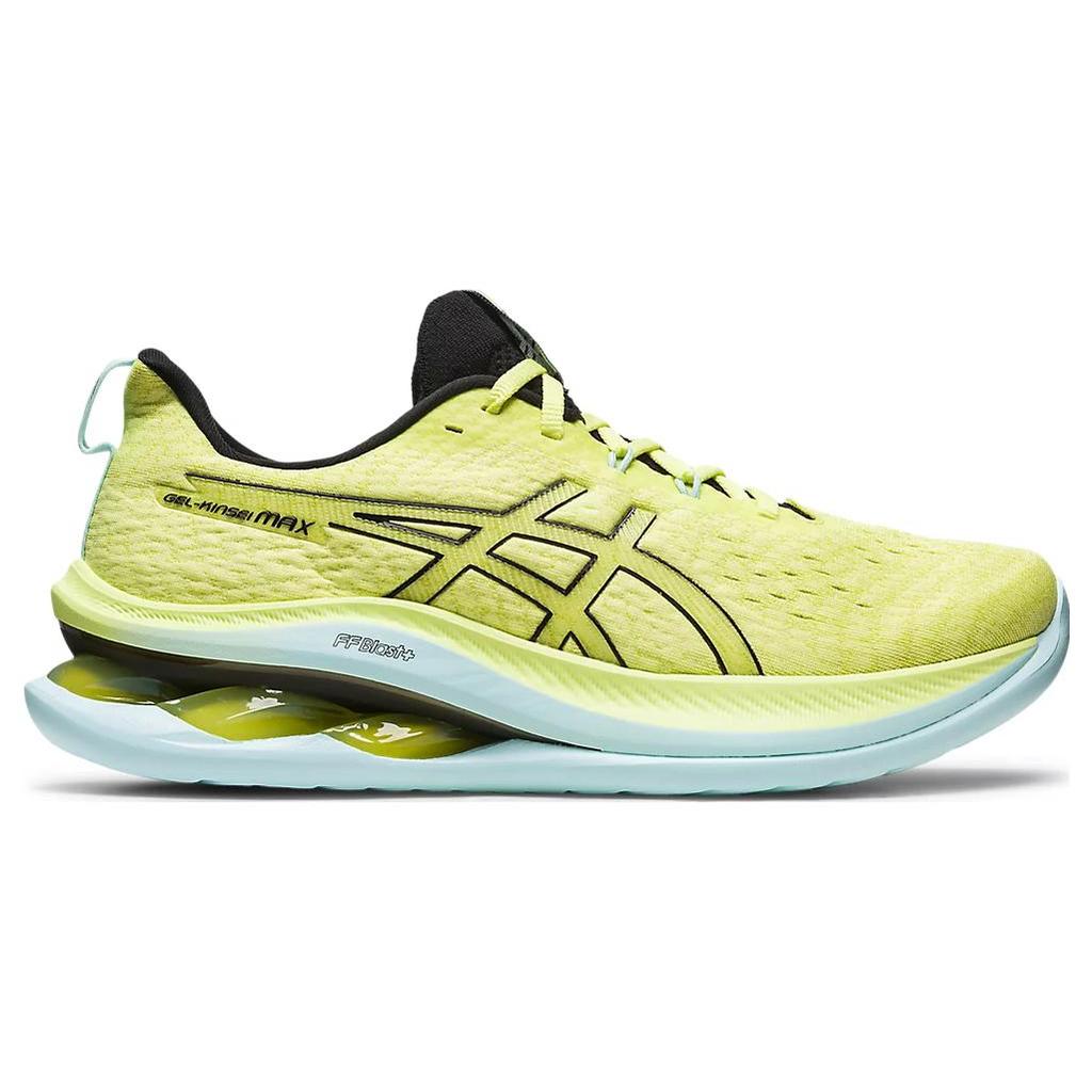 Nye Asics Gel Kinsei Max Glødende Gul Svart 1011B696-750