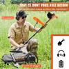 Waterproof Metal Detector, 12" Coil, Professional Rechargeable Gold Detector, 39-50 in Adjustable with LCD 7 Modes Advanced DSP Chip Bluetooth