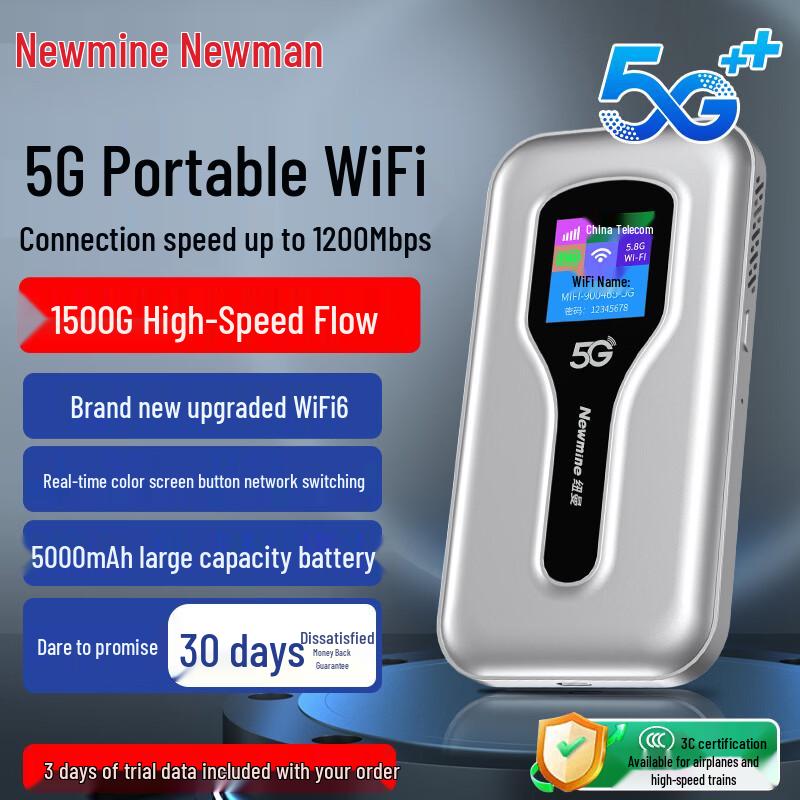 Newman Portable 4G/5G WiFi Router Hotspot