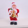 Santa Claus Christmas Toy With Music Playing Guitar Saxophone For Decor Festive