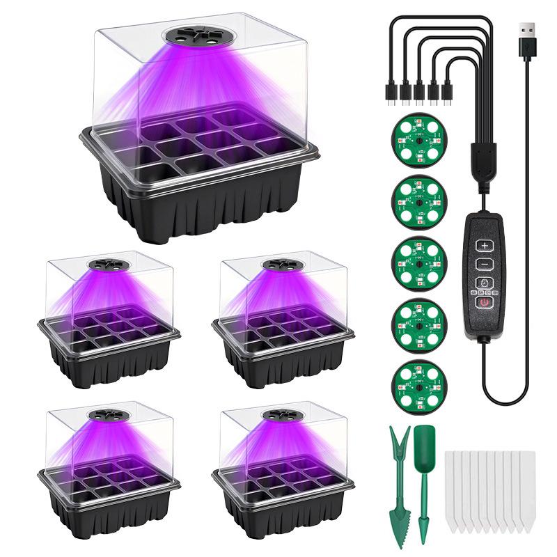 High Lid Seedling Box with Controller Accessories for Home Gardening