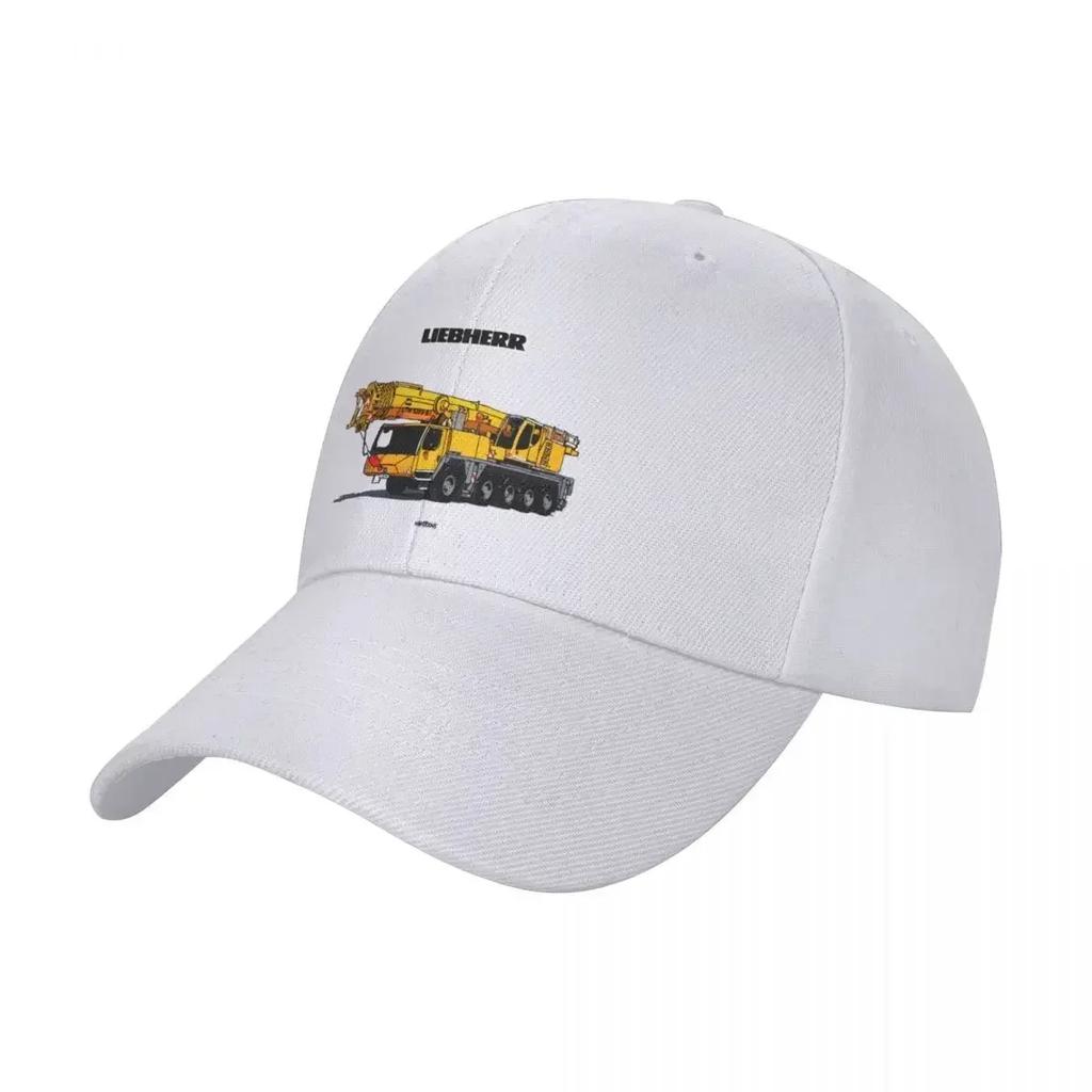 Liebherr Heavy Crane Baseball Cap Dad Hat Beach Outing Sports Cap Luxury Woman Mens