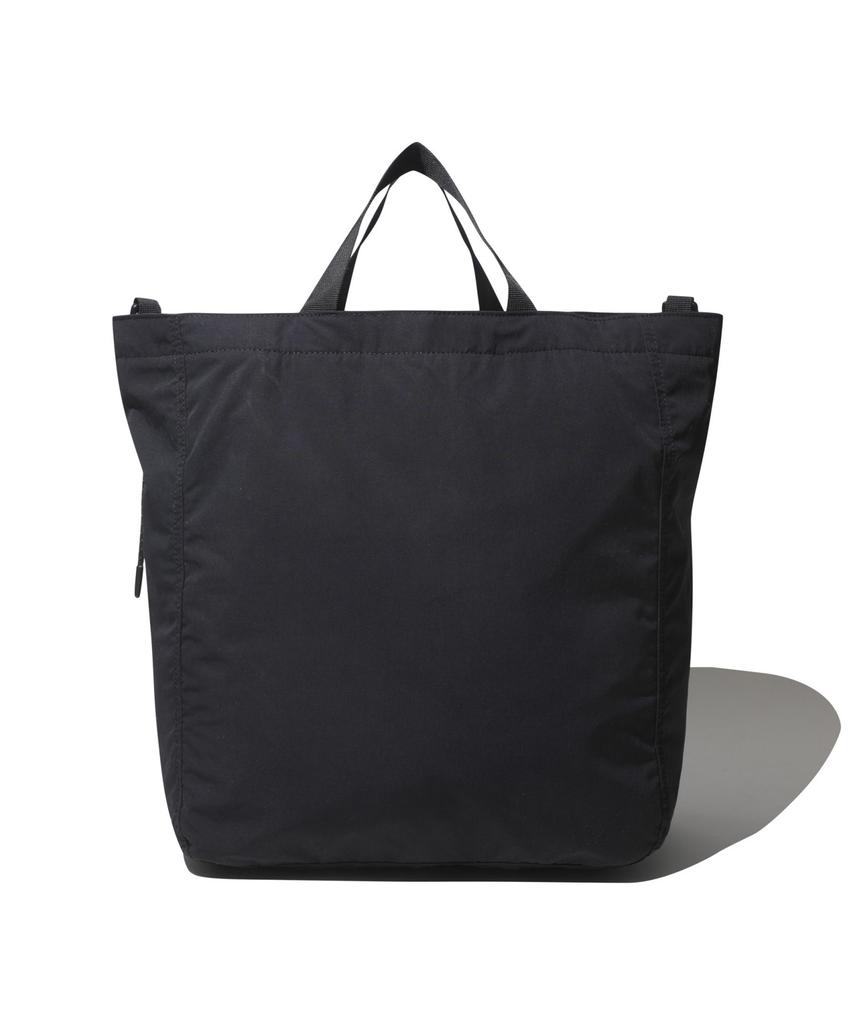 Customellow Black Nylon Two-Way Tote Bag_Cabax25103Bkx