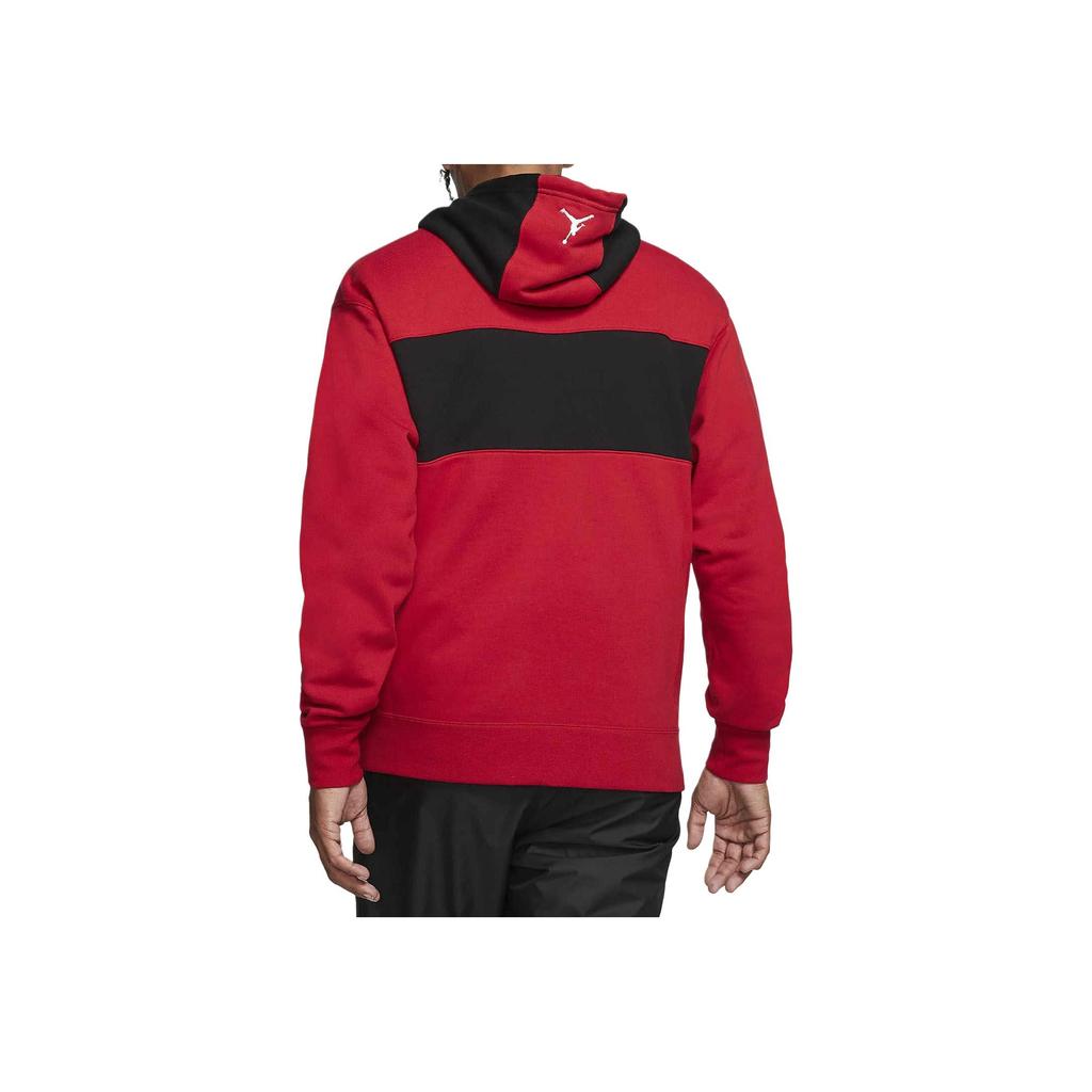 Air Jordan 11 Legacy Patchwork Pullover Hoodie Men Tops Red CU1510-687
