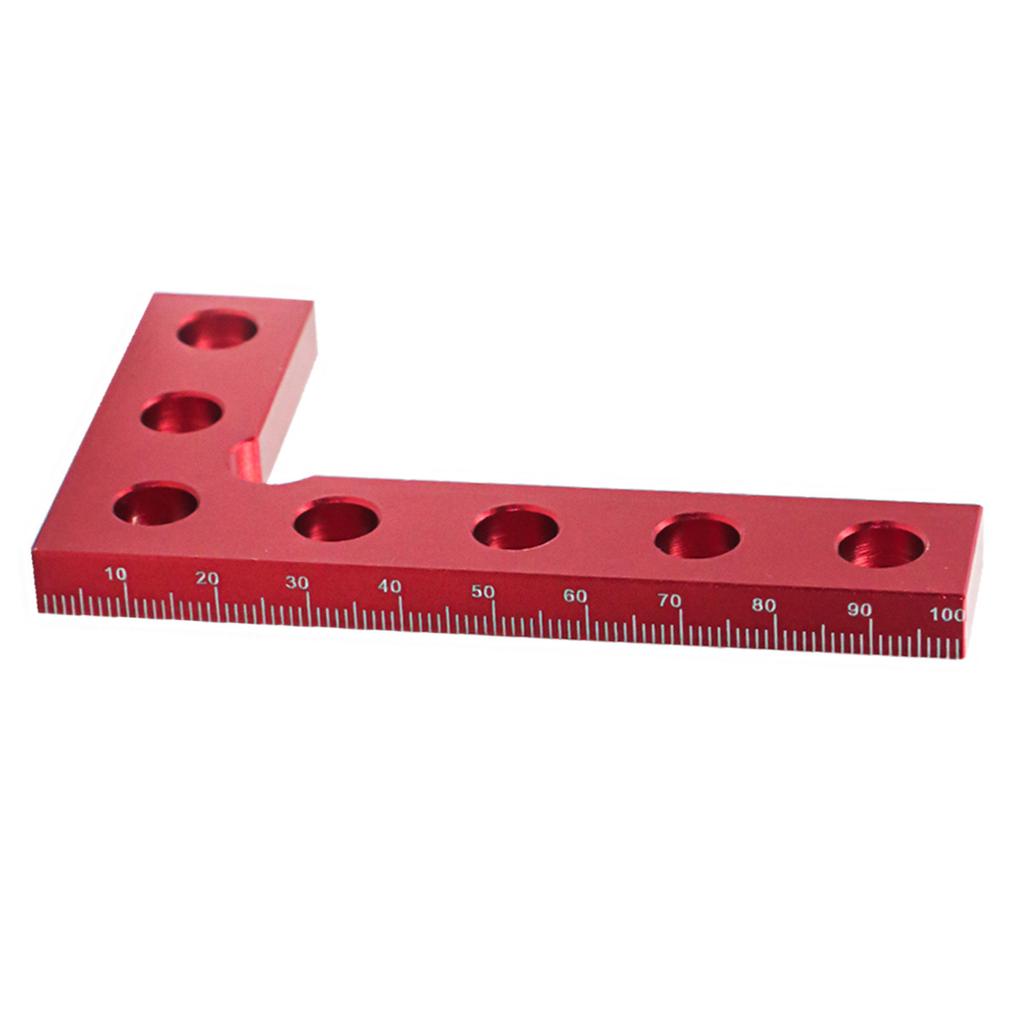90 Degree Mini Positioning Square, Small Pocket Right Angles Clamps Woodworking Carpenter Tool L Shaped Square