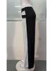 European & American Color Block Wide-Leg Women's Casual Long Pants