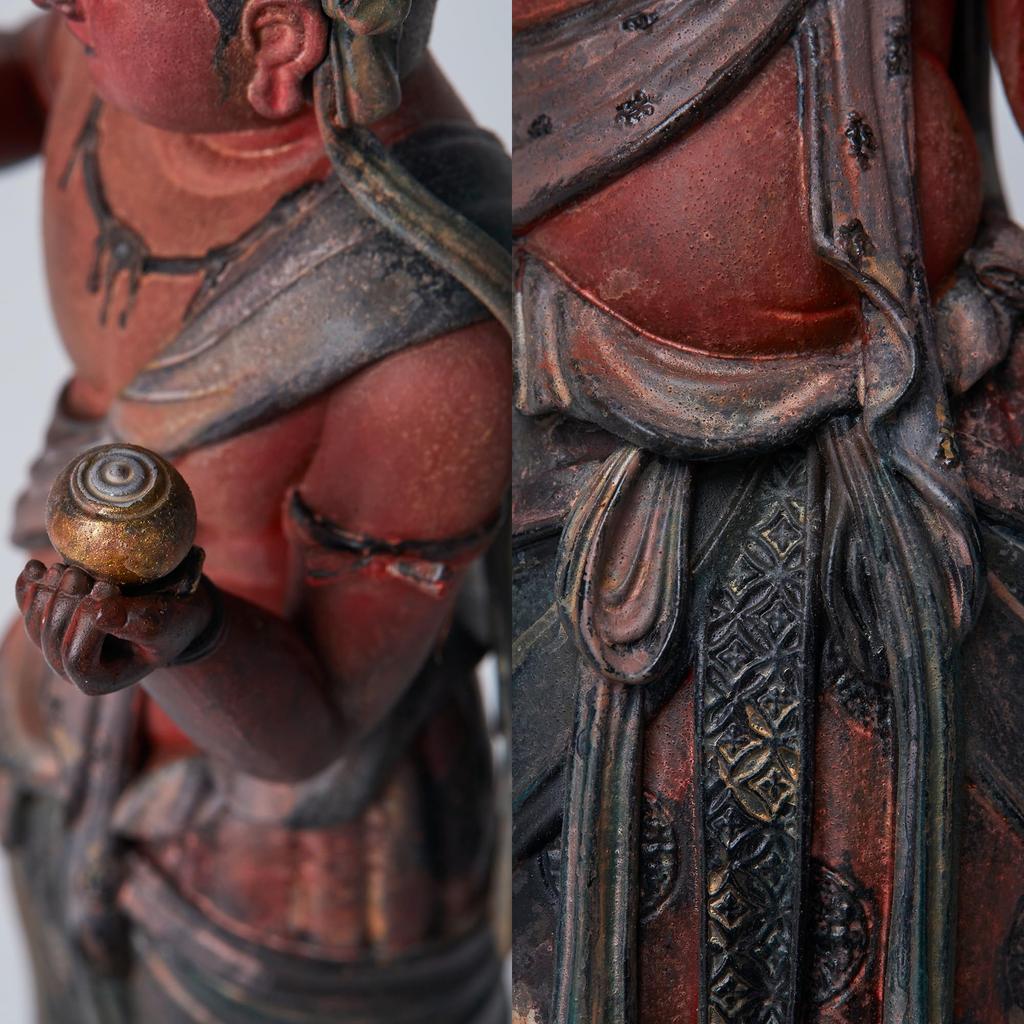 ISM TanaCOCORO Ekidoji Buddha Statue Figure National Treasure ISM tc3611 [Palm] (Ekidoji)