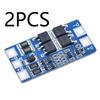 2S 10A 8.4V 7.4V 18650 Lithium Battery Protection/Lithium Iron Phosphate Board BMS PCM PCB Li-ion Lipo 2 Cell Pack Module