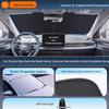 Geely Car Sunshade: Heat-Insulation Windshield Curtain for 25 Models, including Xingyue L, Xingyuan, Xingrui, Emgrand, Boyue L, and Panda MINI.