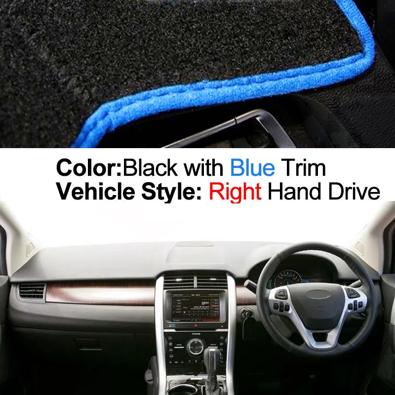 Car Inner Dashboard Cover For Ford Edge 2014 2013 2012 2011 2010 2009 2008 2007 Auto Dash Mat Carpet Cape Sun Shade