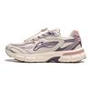 Li Ning Kids Shock Absorption Rebound Low Top Casual Shoes Kids Casual Shoes Beige Purple YKCU114-4
