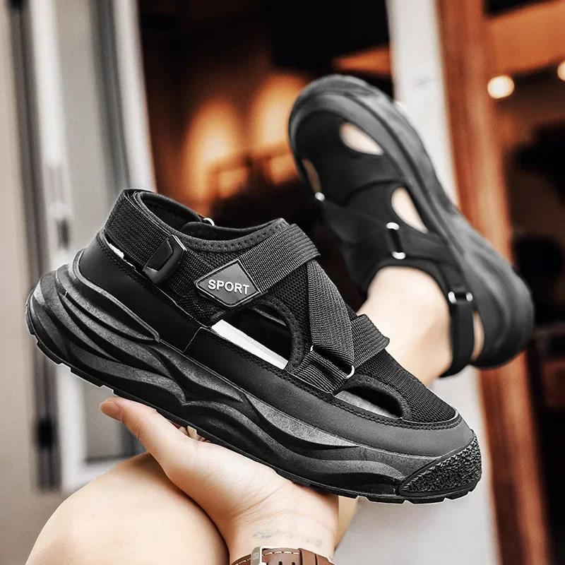 Fashion Sandals Men Original Shoes Man Summer Sandal EVA Breathable Casual For Designer Luxury Husband Sandles Flip Flops Slippers Men's