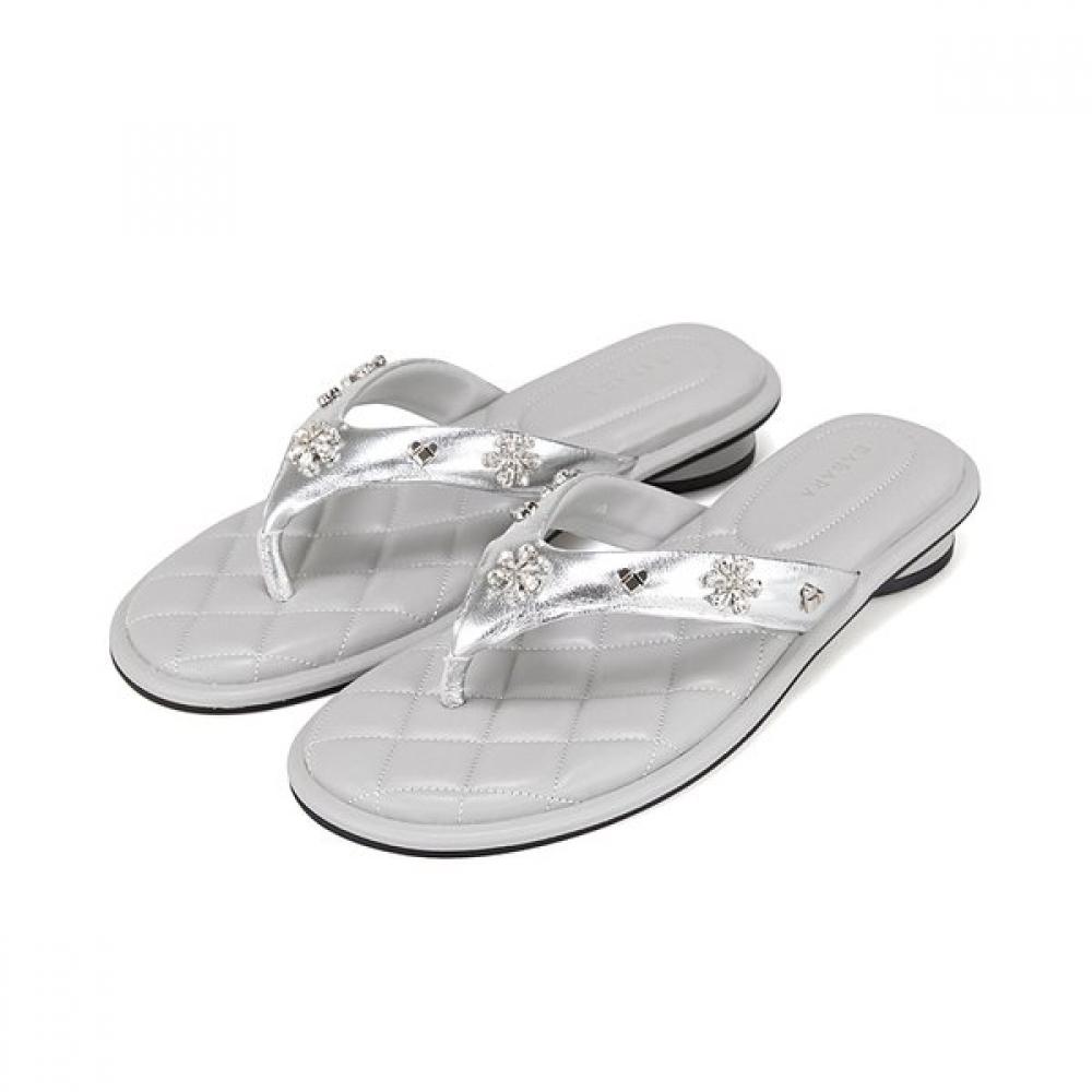 BARBARA Lambskin Feminine Jewel Point Mule 2cm 3 Colors Bbj302