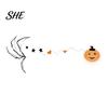 Funny Face Tattoos Halloween Tattoo Stickers, Waterproof Scary Makeup Decals for Party, Water Transfer Paper Body Art Temporary Wound Scar Kids Adults