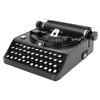 Antique Typewriter Model Black Retro Vintage Portable Manual Props Model Decoration Ornaments for