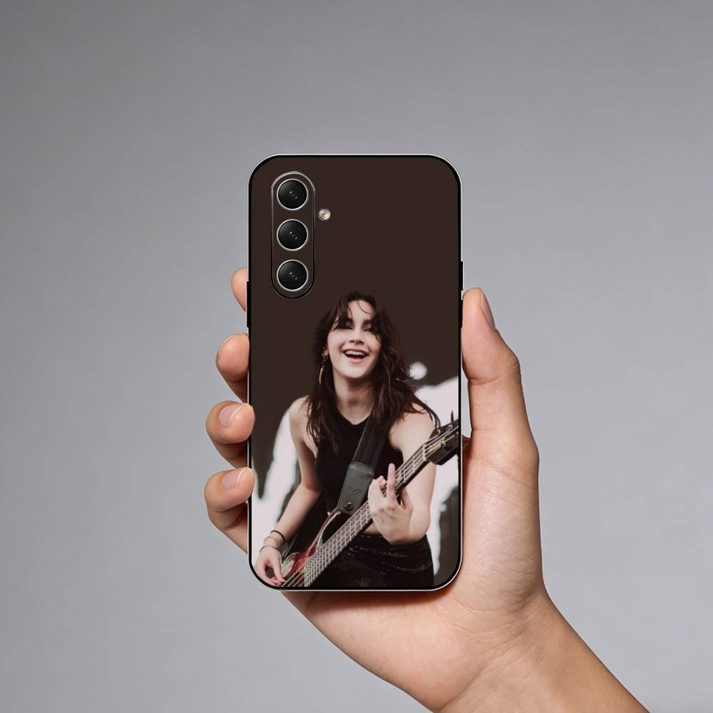 Band THE W-Warning Rock Phone Case For Samsung Galaxy A73,A72,A71,A70,A52,A51 Others Soft Black Cover