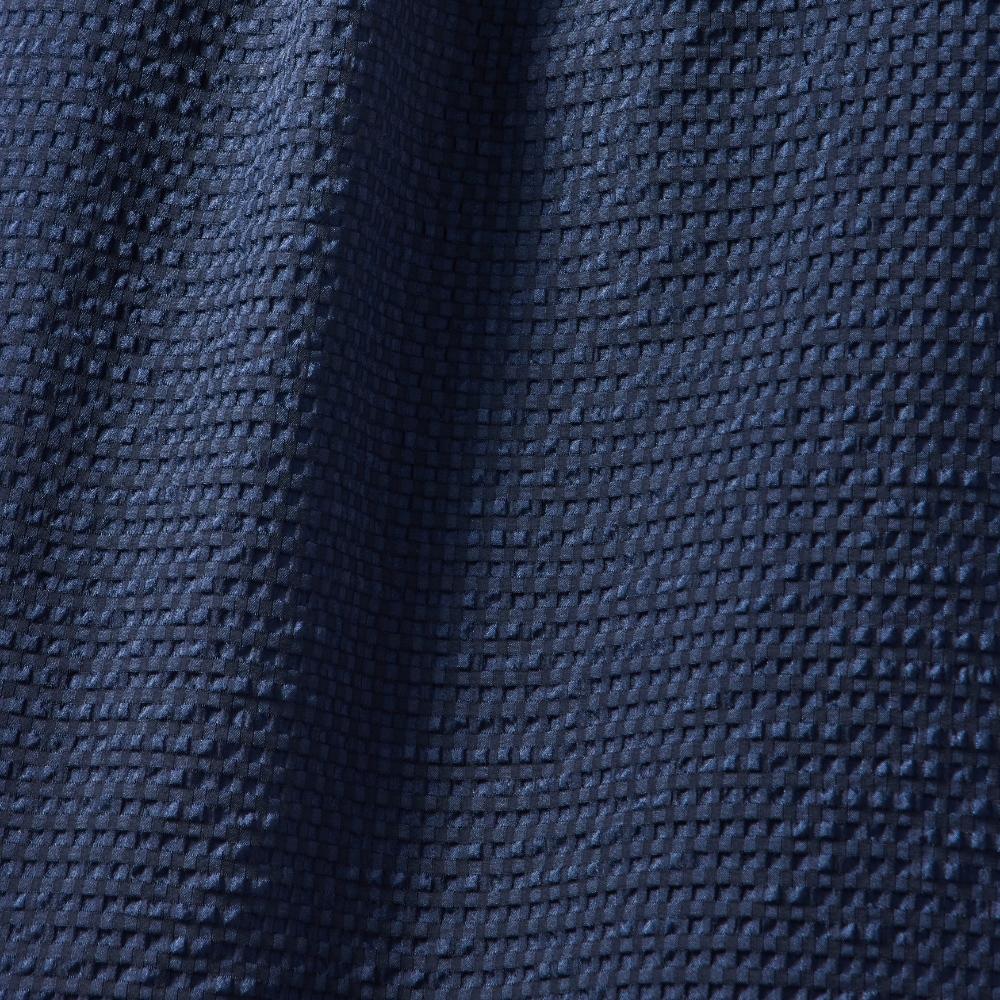 BROMPTON LONDON Seersucker Set Trousers - Navy (P242Mpt532)