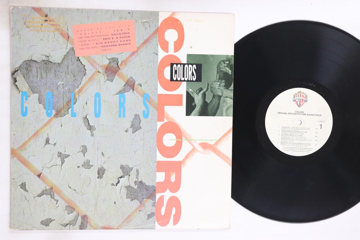 

LP Record OST - Colors 125713 Warner Bros. Re 1988 US Soundtracks & Musicals Used