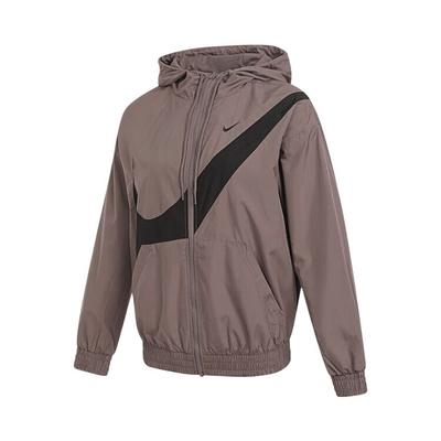 SS25 AS W NSW Classic Woven UV FZ Logo Zip-Up Comfortable Long Sleeve Jacket Women Jackets HM8972-214