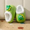 Children's Dinosaur EVA Cotton Slippers: Warm, Waterproof, Detachable, for Babies To Older Kids, Unisex, Parent-Child Style