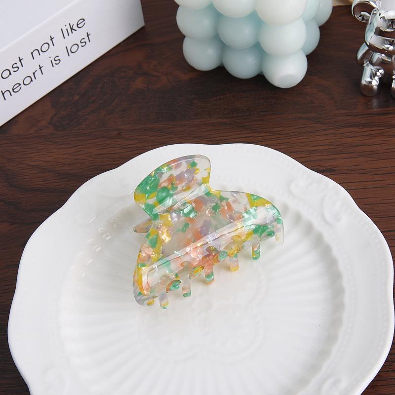 Hochwertige Französische Imitat-Acetat Kleine Monster Haarspange - Elegante Kleine Hai-Haarnadel für Damen-Hochsteckfrisur