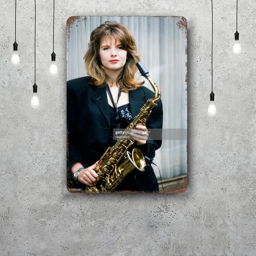 Candy Dulfer Metal Signs Wall Decor Vintage Tin Signs Captain Metal Poster Decor for Bar Pub Club Wall Decoration