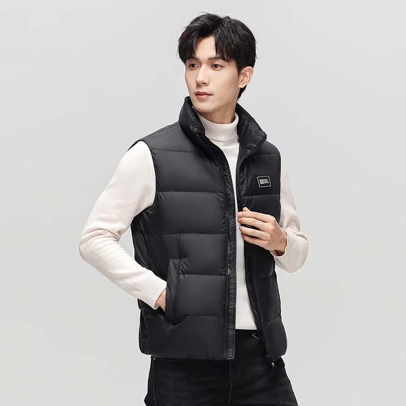 Xuezongfei Men's Stand-Collar Down Vest
