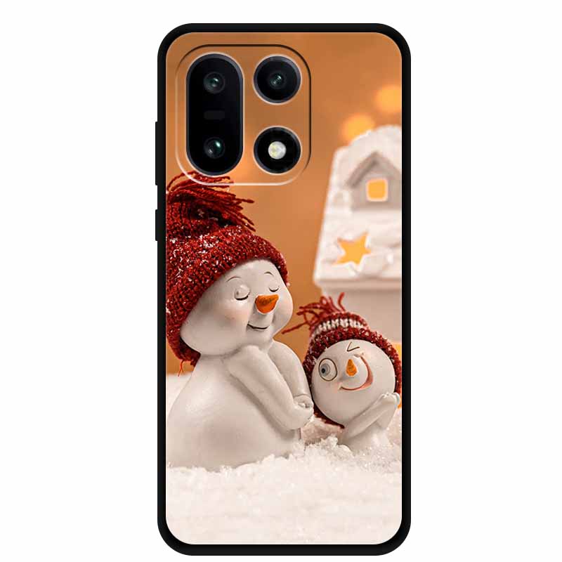 Christmas Phone Case For OnePlus 15 PLK110 Soft Silicone Christmas Tree Cover for OPPO OnePlus 1+ 15 Santa Claus Protective Case