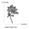 Fashion Retro Enamel Flower Brooch, Niche High-End Women'S Dress Jewelry, Corsage Plant Pin