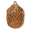 Storage Basket with Handle Wall Hanging Plant Baskets Hand-Woven Cotton Rope Planters for Fruits Plants