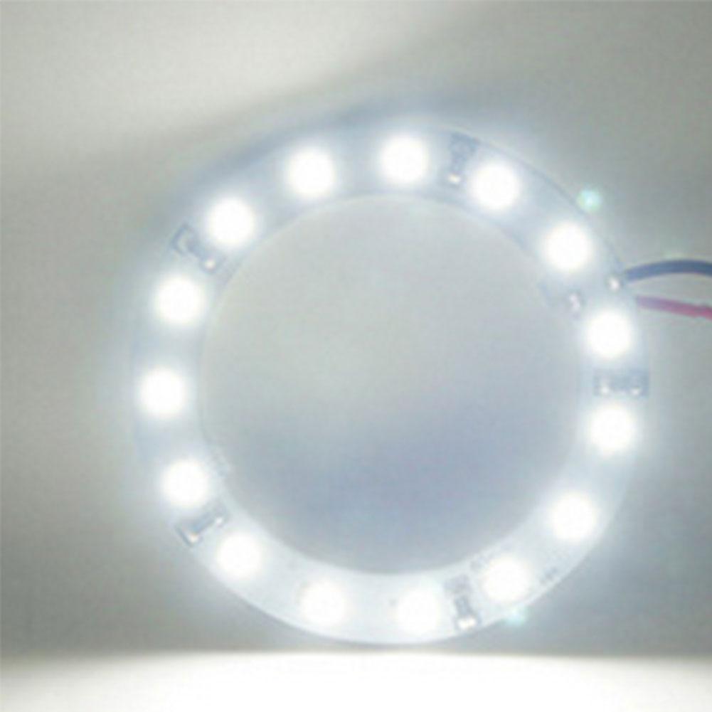 2pcs 40mm LED Ring Light Circle 3528/1210-12LED Angel Eye Aperture Ambient Light Waterproof High Brightness
